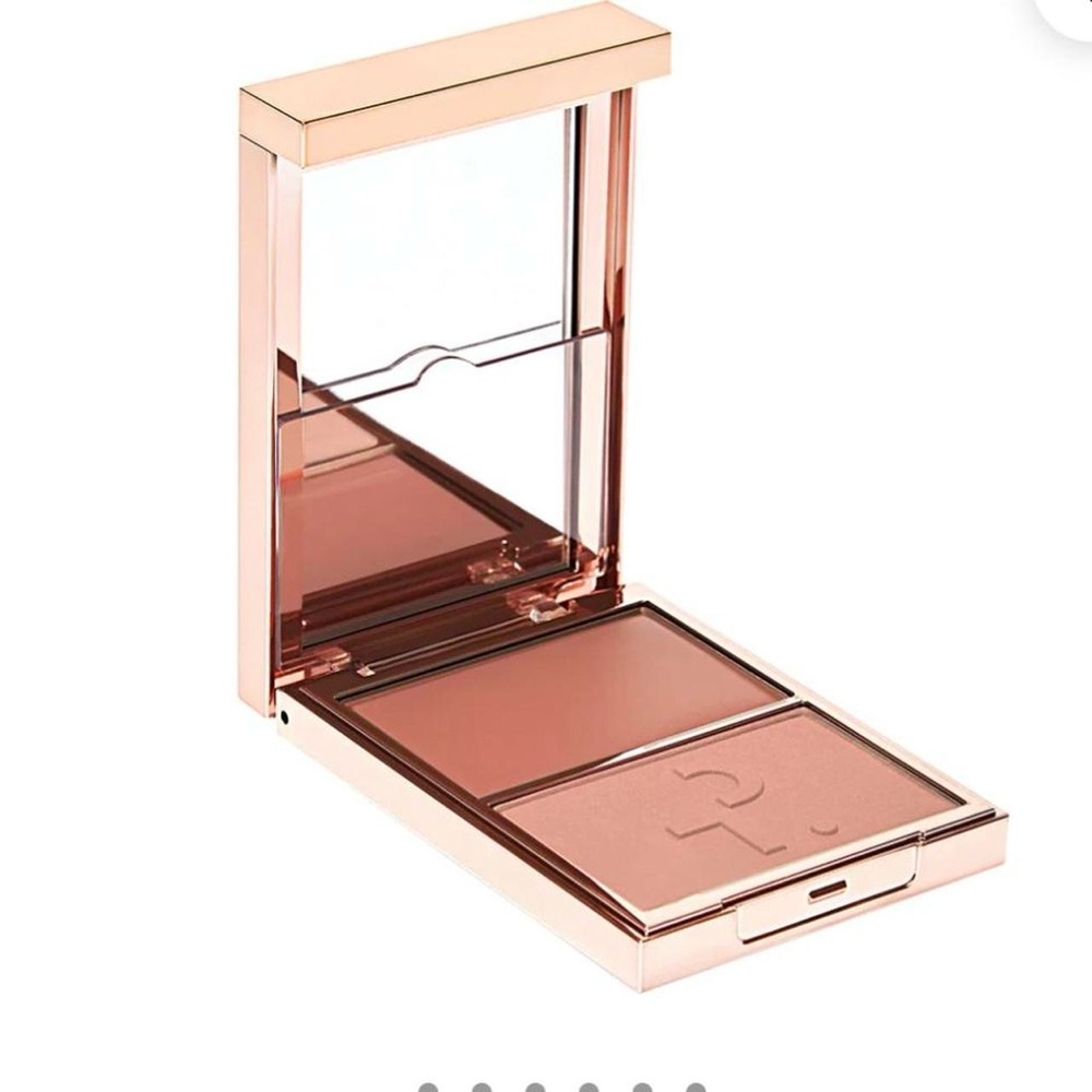 Patrick Ta Major Headlines Double Take Cream & Powder Blush Duo in Not too much